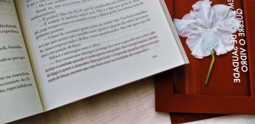 frase do livro os homens que não amavam as mulheres