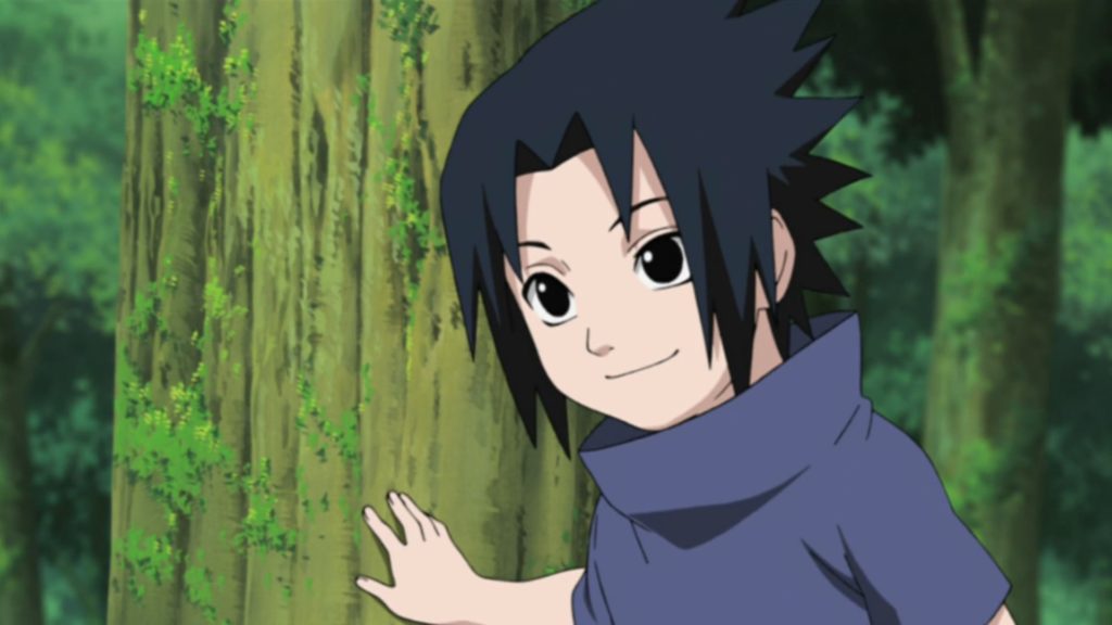 Sasuke Uchiha criança